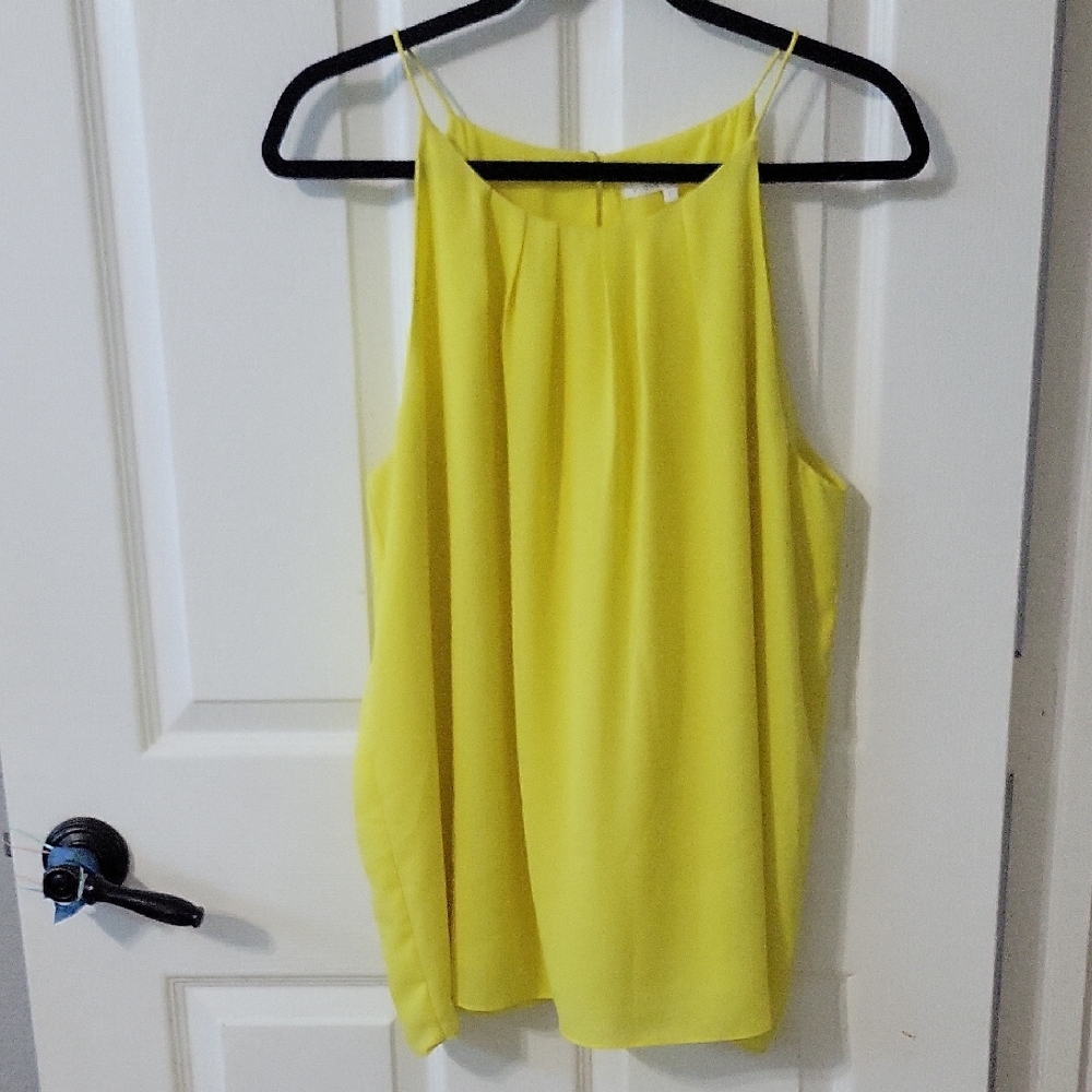 Violet & Claire Yellow Camisole Top